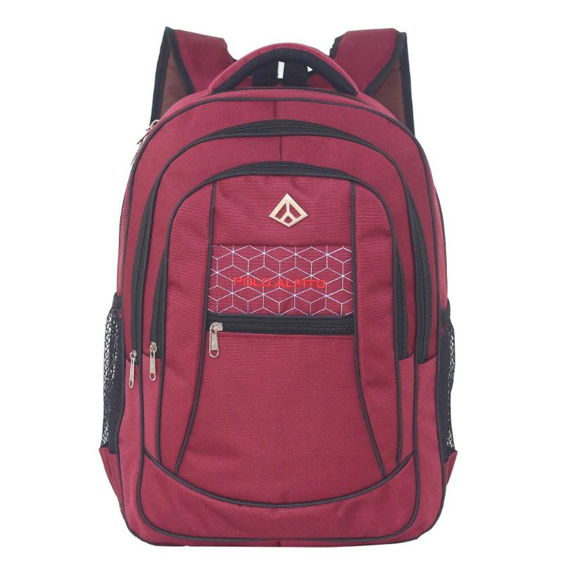 Tas Ransel Laptop Maroon A11