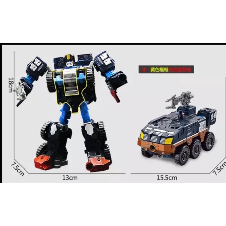 Rook Blue Transformers Combiner Wars Protectobots Oversized 3