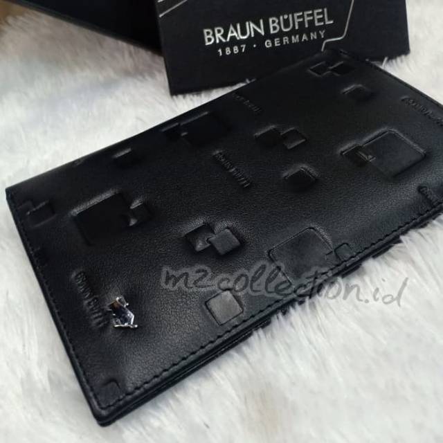 Dompet Pasport Braun Buffel Wallet Import