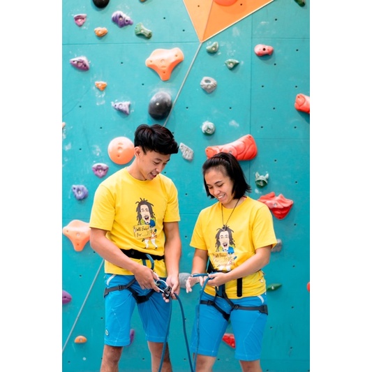 Baju Kaos Panjat Tebing T-shirt Outdoor Series Marley