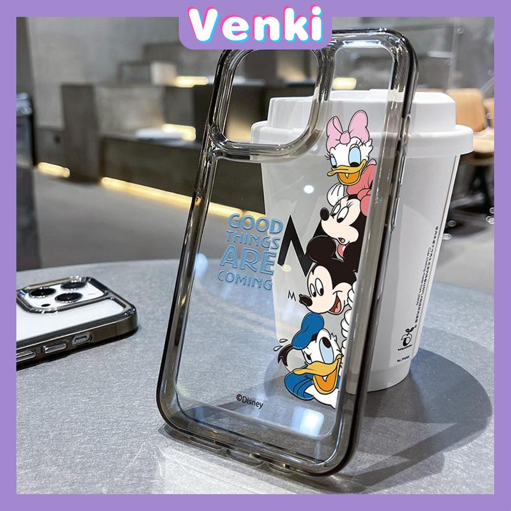 iPhone Case HD Acrylic High Quality Hard Case Clear Case Metal Button Protection Camera Shockproof Cartoon Cute Compatible For iPhone 14 Pro Max 14 Plus 13 Pro Max 12 11 XR 7Plus