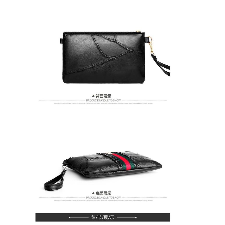 ♛ Satu7an T199 Tas Selempang Wanita Kulit Sintetis Clutch Bag Elegant ❈