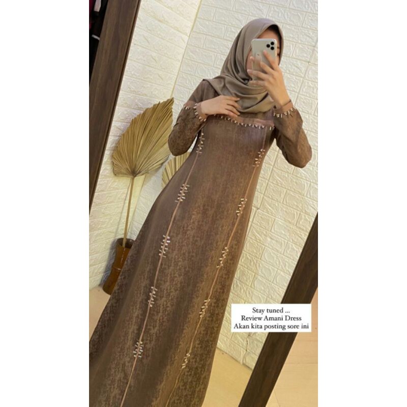 Amani Dress Zeen by zi Murah Original