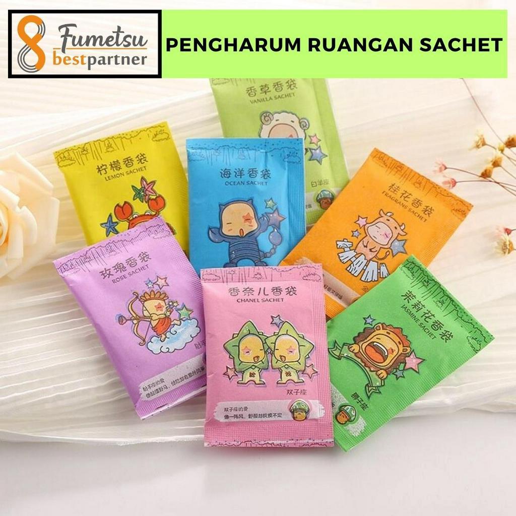 Pengharum Ruangan Sachet Aromaterapi / Pewangi Ruangan Mini Pengharum Serbaguna Per pcs