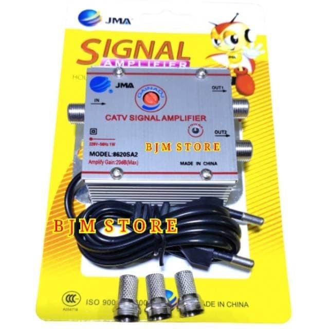 Signal Booster Catv - Splitter 2 Way - Catv Signal Amplifier 2 Channel
