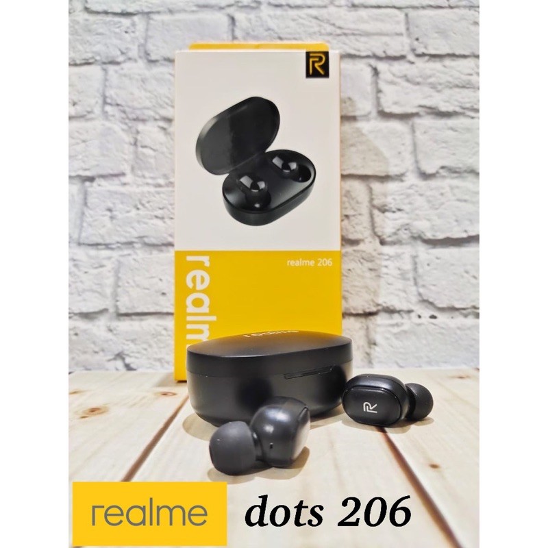 HANDSFREE BLUETOOTH REALME DOTS206 NEW STEREO EARPHONE