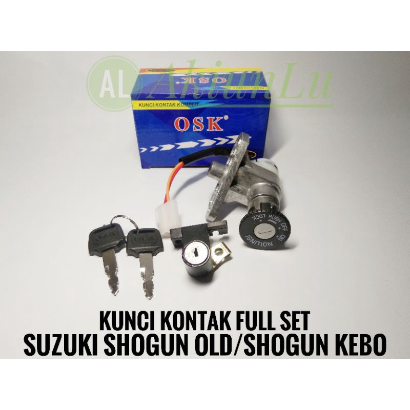 KUNCI KONTAK FULL SET SHOGUN OLD/SHOGUN KEBO OSK