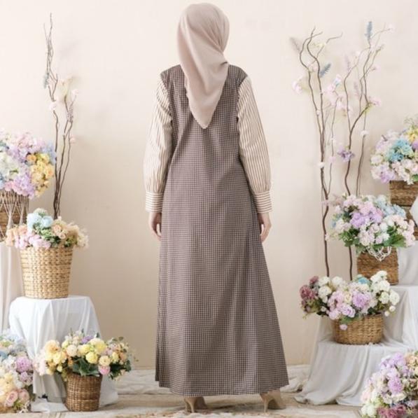 89K Ramee Safira Gamis Katun Motif❄ (Terkini)Terlaris ➣