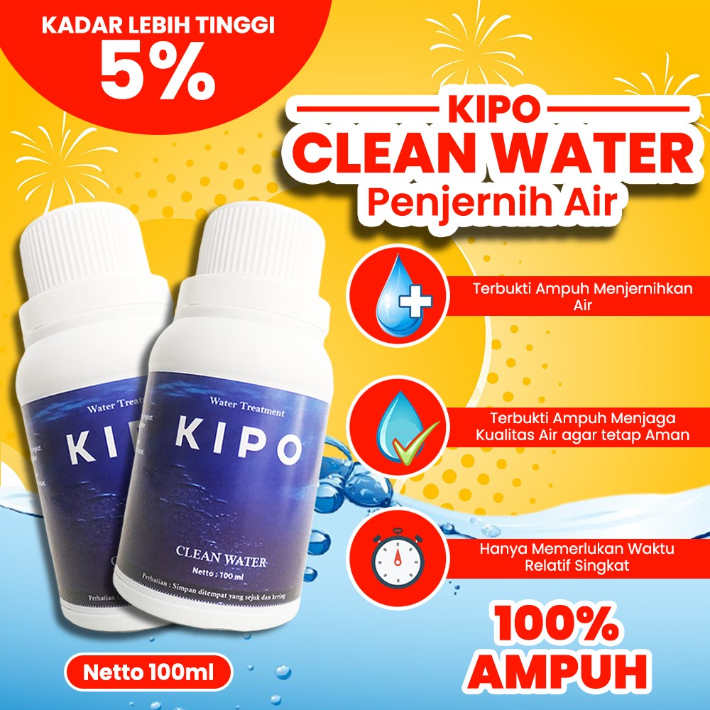 Obat Penjernih Air Sumur Yang Aman | Penjernih Air Untuk Ikan
