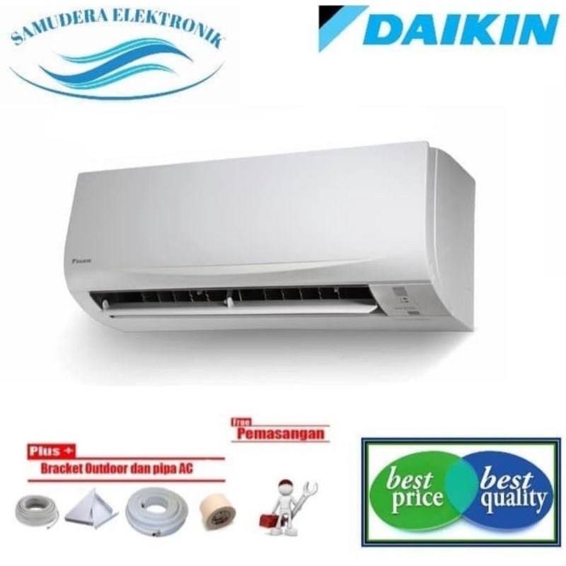 AC DAIKIN THAILAND NON-INVERTER 3/4PK FTC20NV14 + PEMASANGAN & AKSESORIS