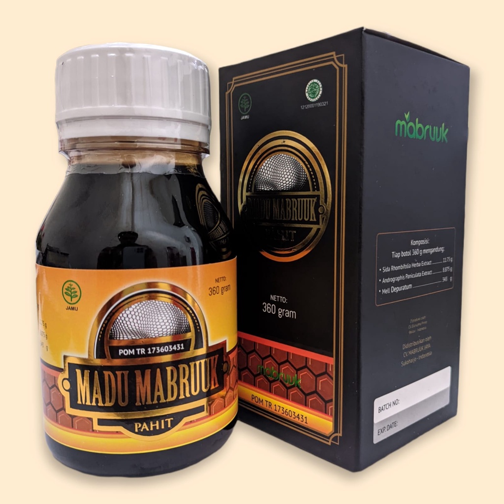 

madu hitam pahit asli murni mabruk minuman kesehatan