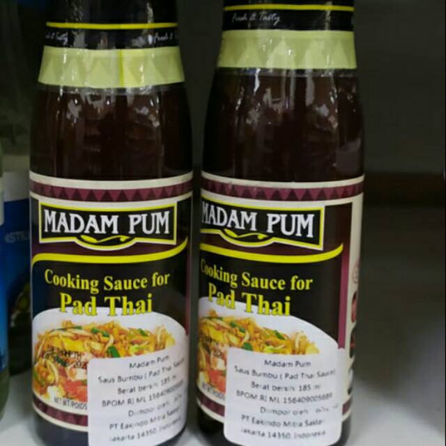 

Madam pum pad thai cooking sauce185gr