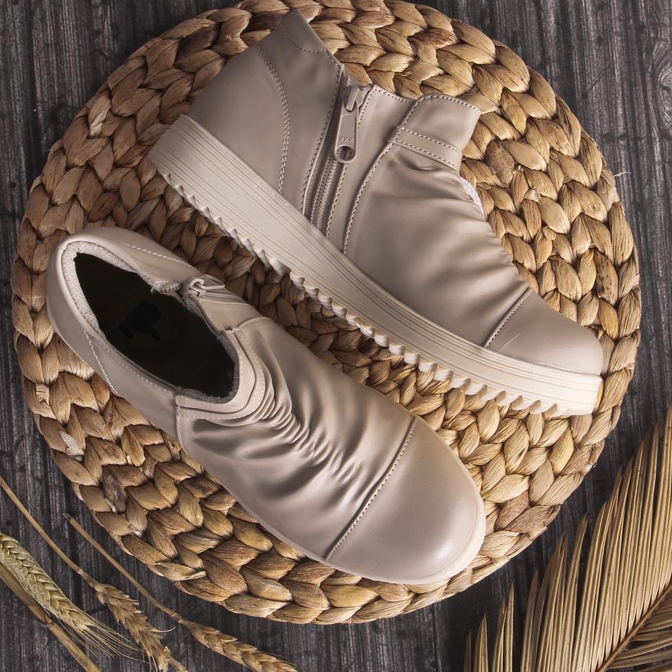 uhj51 SEPATU WANITA SLETING HASYA TAN ORIGINAL CAQEP .,,.,.,