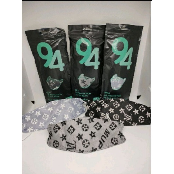 MASKER KF94 KOREA MOTIF ISI 10PCS