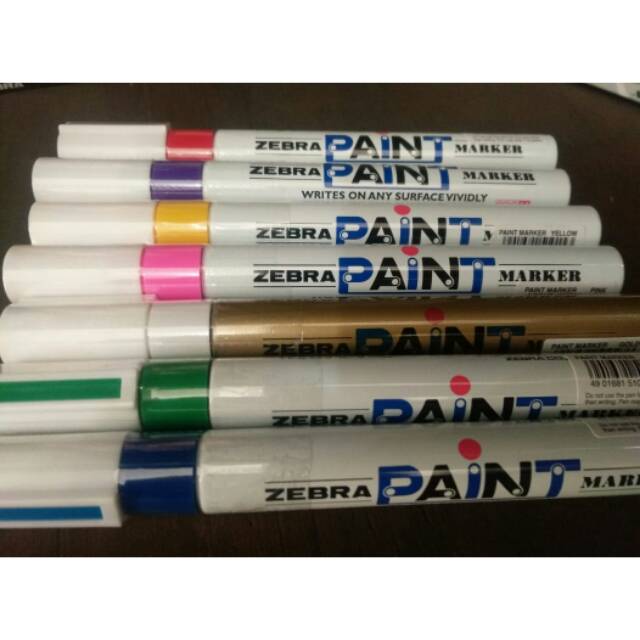 

Spidol Zebra Paint Marker