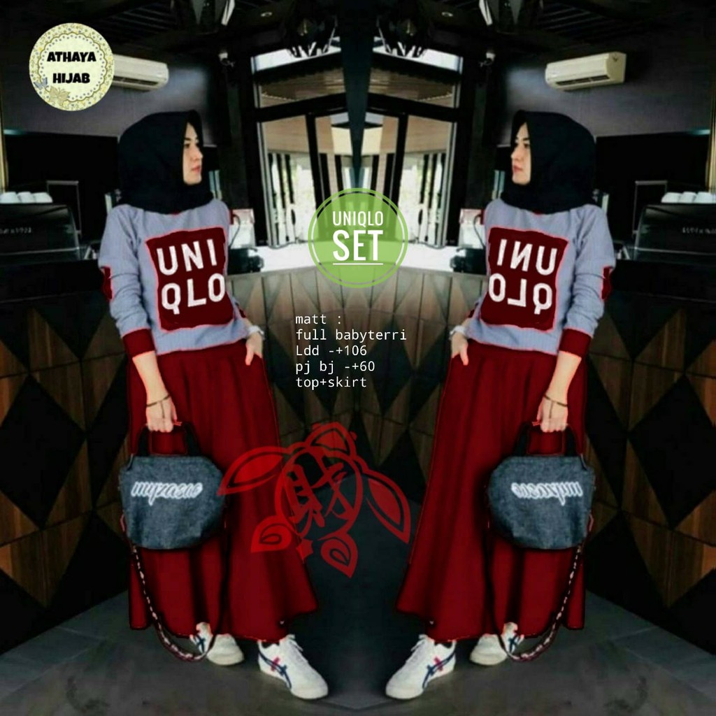 NEW UNIQLO SET ORIGINAL ATHAYA