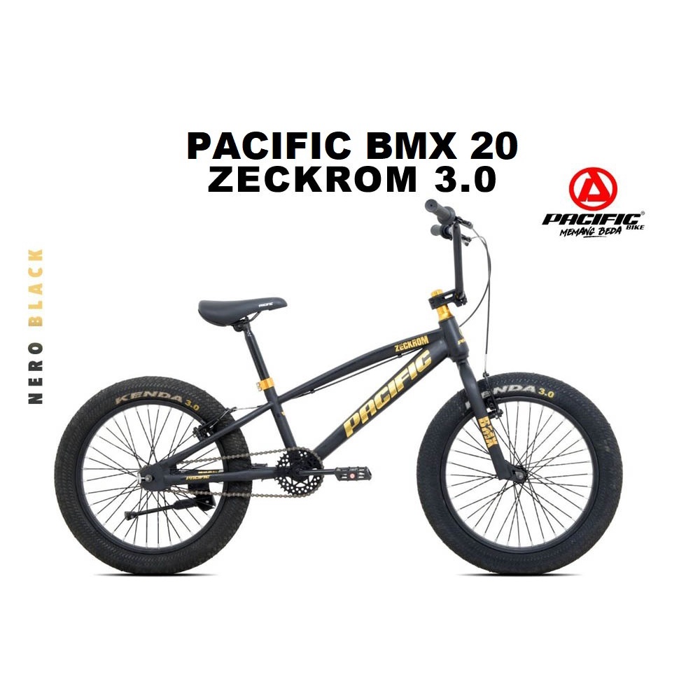 Sepeda Anak Remaja Pacific BMX ZECKROM NON ROTOR 3.0 20 Inch Garansi SNI-1