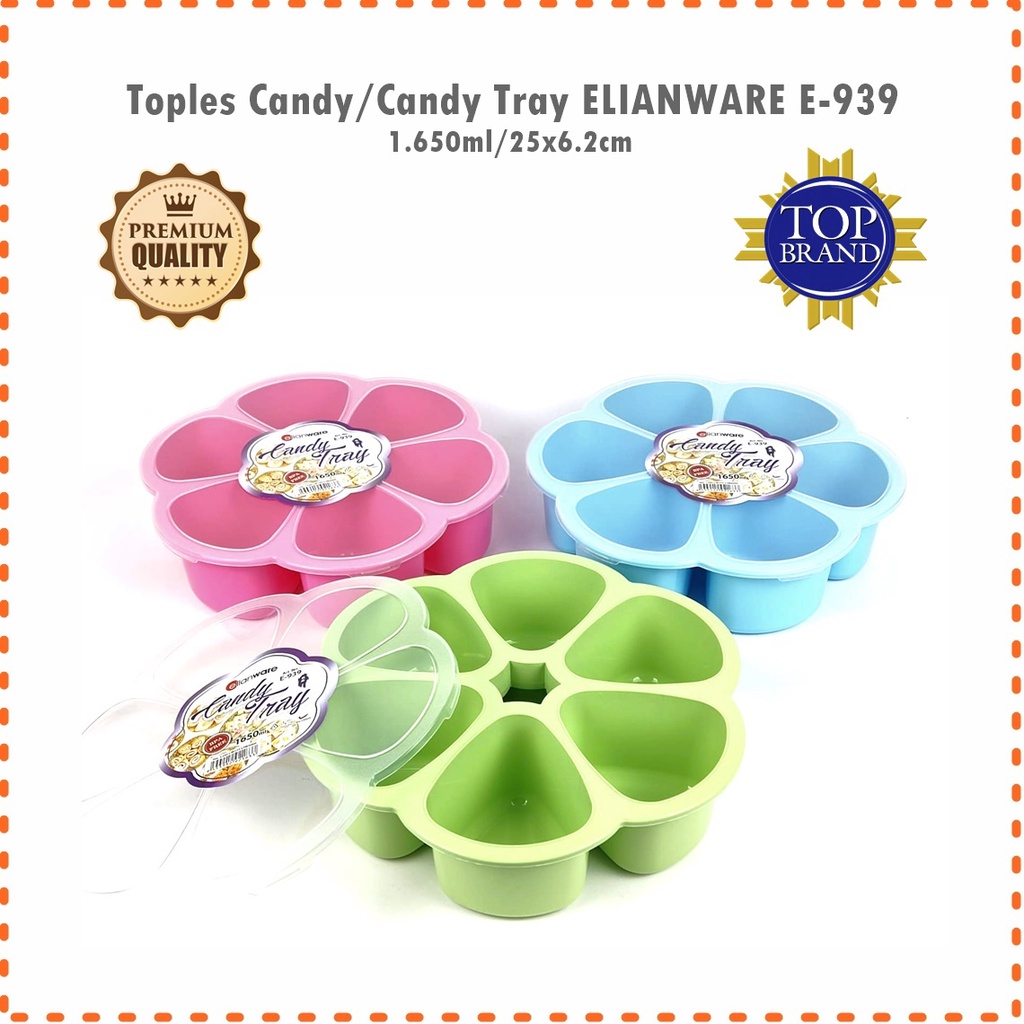Candy Tray/Toples Candy Sekat ELIANWARE E-939