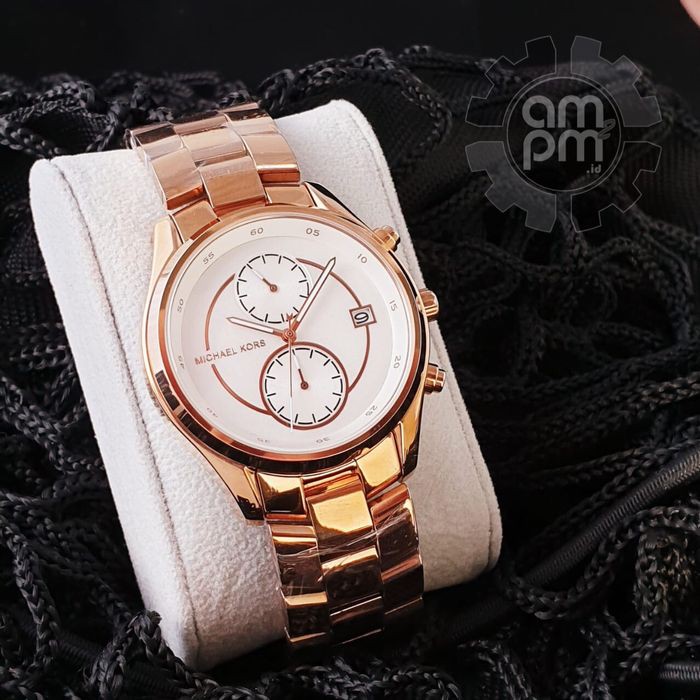 Suplier Jam Tangan Michael K*rs Woman Briar Rose Gold Tone Ori B*