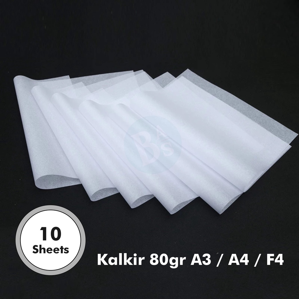

Kalkir 80gr Isi 10 Lembar A3 / A4 / F4