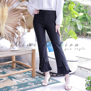  Celana  Premium Scuba  Import Celana  Cutbray  Office Pants 