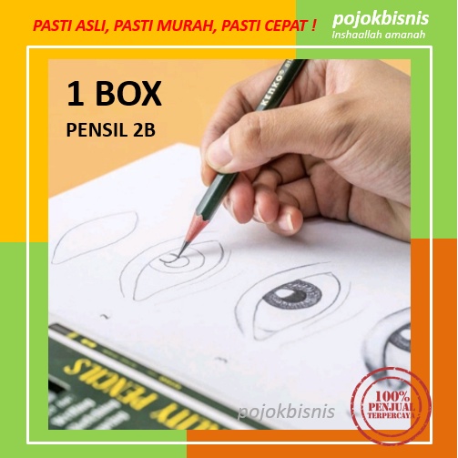 PENSIL 2B HARGA GROSIR 1 PACK ISI 12 TERMURAH