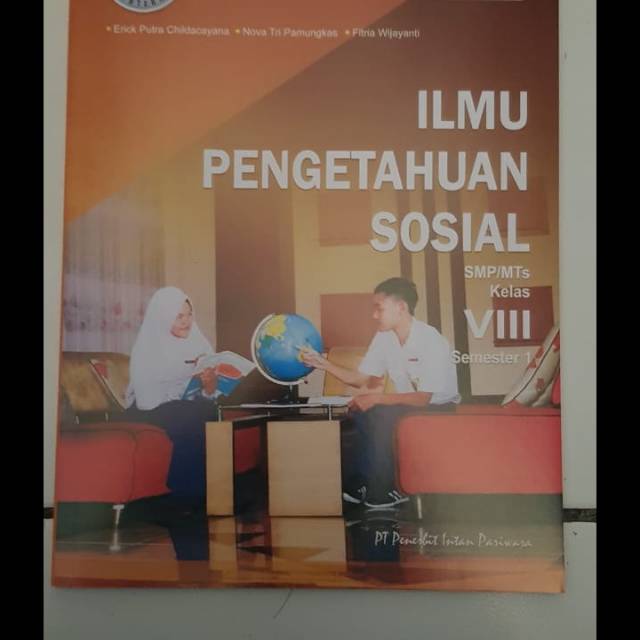 Buku PR IPS kelas 8 semester 1 revisi intan pariwara