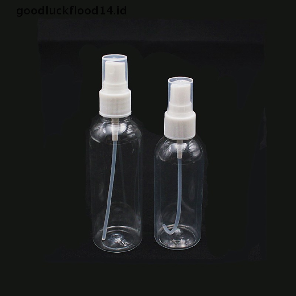 [OOID] 1x Transparent Empty Spray Bottles Plastic Refillable Container Empty Containers ID