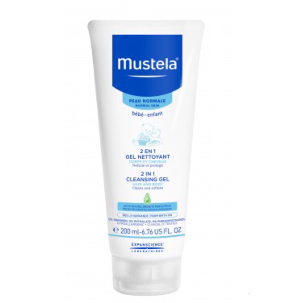 Mustela Hydra Bebe - 2 in 1 Cleansing Gel 200ml