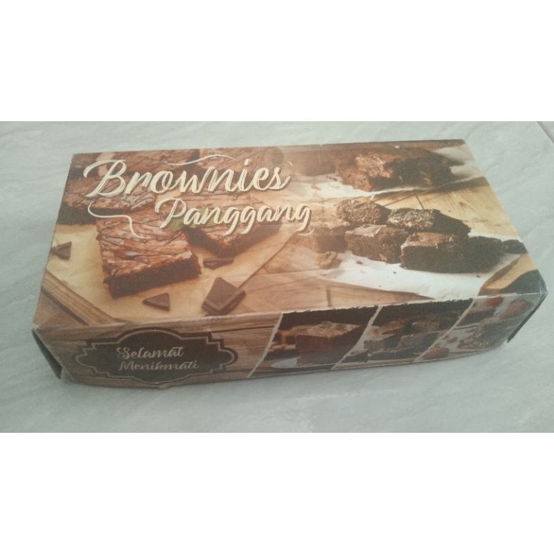 

dus brownis panggang ( isi 10 lembar )