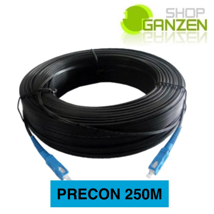 Precon 1 core 250 meter Dropcore Dropwire Kabel Fiber Optik SC UPC