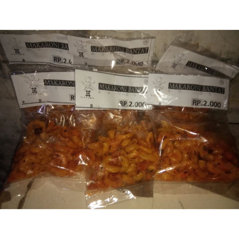 

(MAKARONI BANTAT) Makaroni huuhaa bantat 60gr