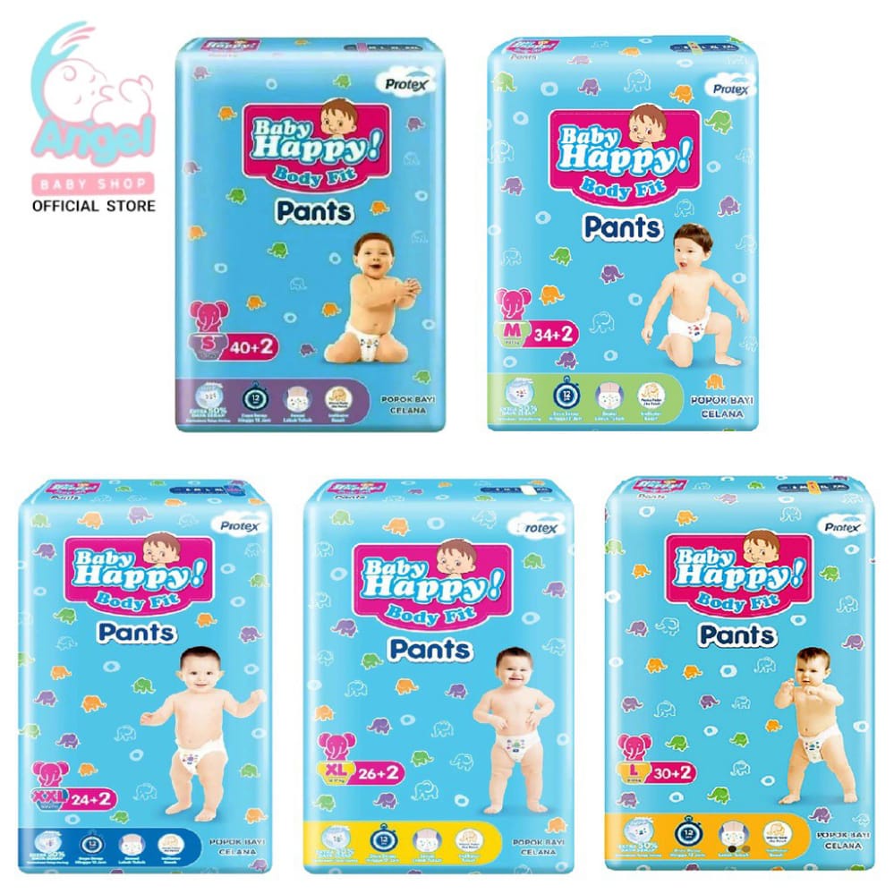BABY HAPPY PANTS S40/ M32/ L28 /XL26/XXL24