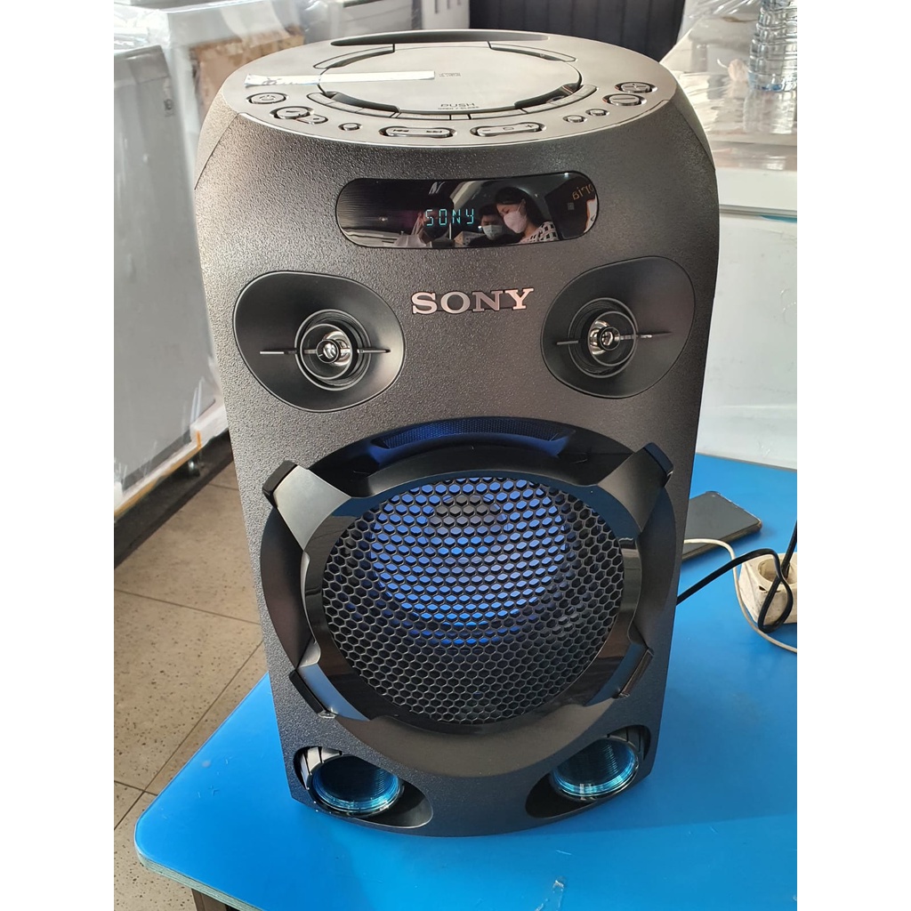 SONY MHC V02 / MHC V02 / V02 HIGH POWER AUDIO SYSTEM BLUETOOTH DENGAN INPUT KARAOKE