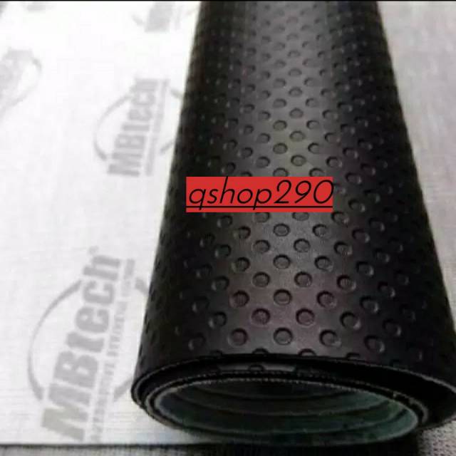 Kain jok motor polosan bintik bahan mbteck