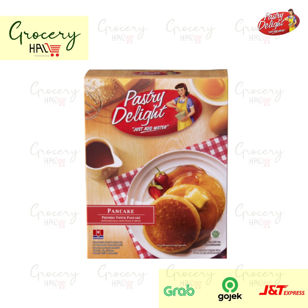 

PASTRY DELIGHT PANCAKE MIX 200 GRAM ( TEPUNG PANCAKE )