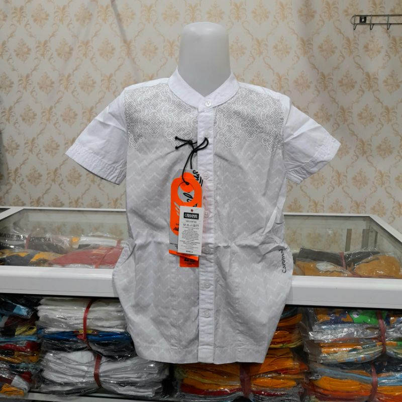 Cardinal Kids Kemeja Koko Putih Original Anak