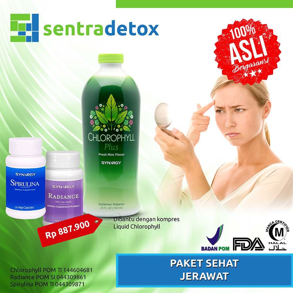 Paket Sehat Jerawat Sentra Detox Synergy