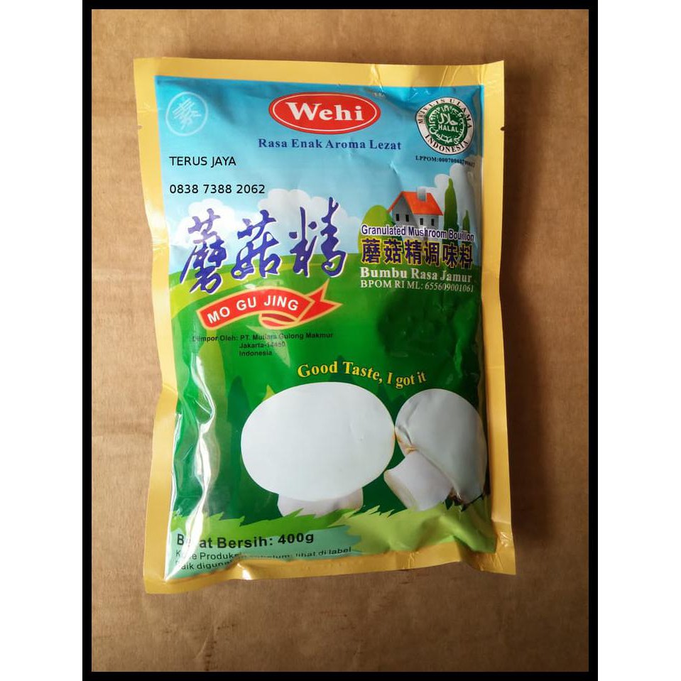 

HOT SALE Kaldu Jamur 400g Mo gu Jing Wehi terjamin