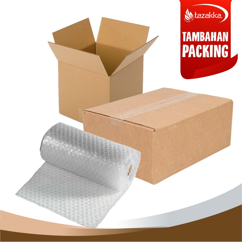 

Packing Tambahan Anti Penyok Dus Kardus Tebal Buble Bubble Wrap Custom Box Packaging Herbal Tazakka.