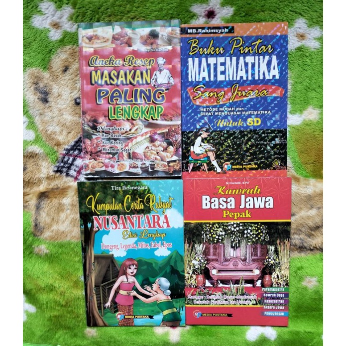 Jual Original Buku Pintar Matematika Sang Juara Untuk Sd Aneka Resep Makanan Paling Lengkap