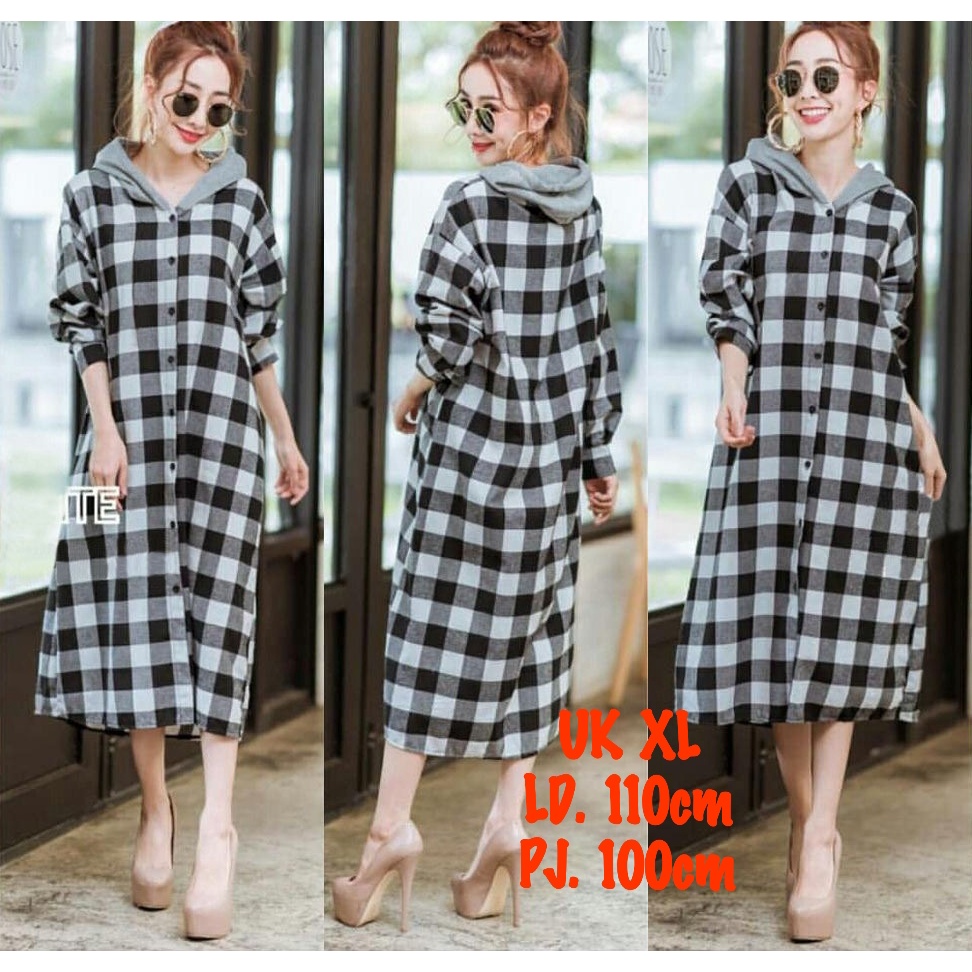 [LONGDRESS HODIE RISA FT]Longdress Wanita Katun