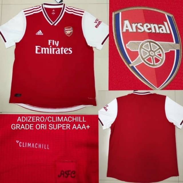 CS PLAYER ISSUE Jersey Arsenal Home 2019/2020 Adizero Climachill
