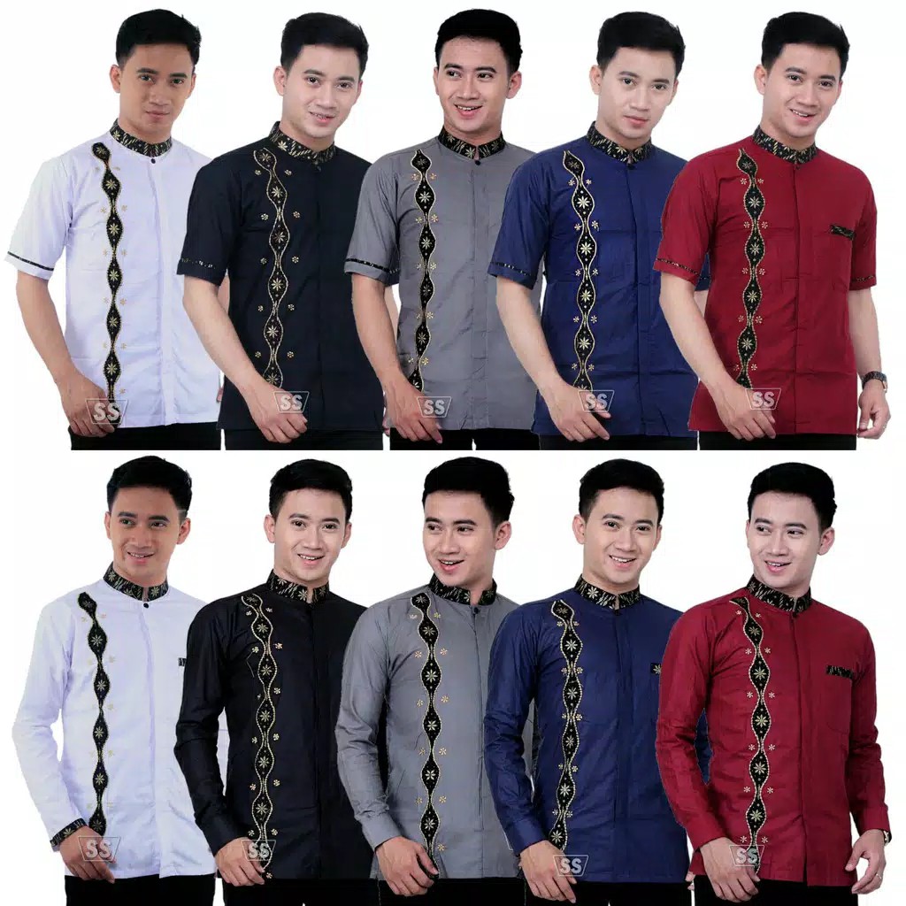 Koko syubbanul muslimin koko azzahir koko baju m l xl seragam majlis sholawat nabi koko guz azmi baj