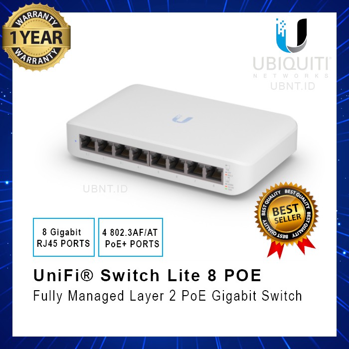 Ubiquiti USW-Lite-8-POE UBNT Ubiquiti