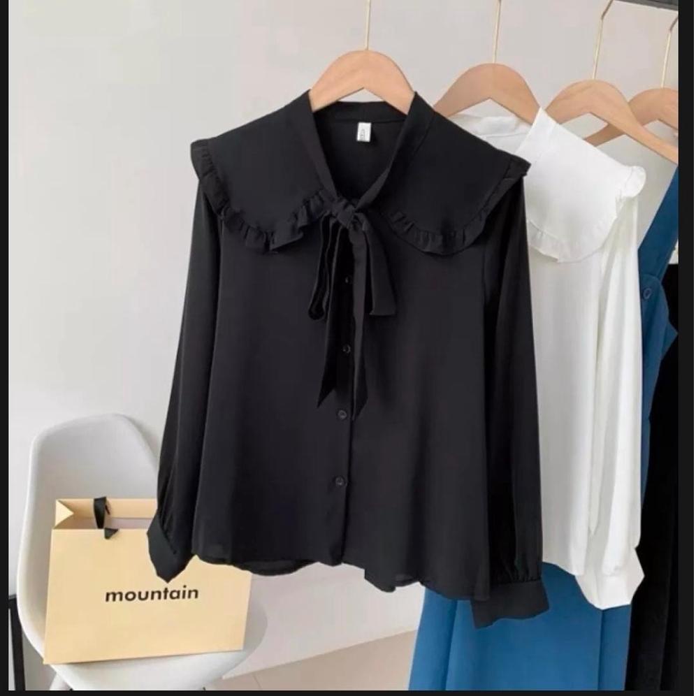 ⇷ Candy Blouse - Size S M L XL 2XL 3XL 5L - Blouse Jumbo - Baju Jumbo - Atasan Big Size - Atasan Jum