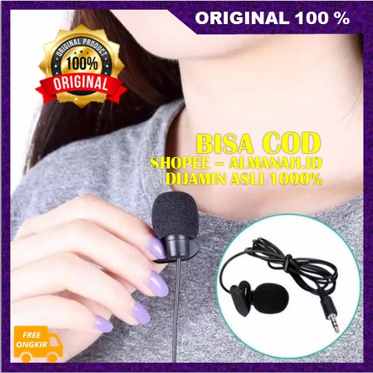 [BISA COD] Microphone Youtuber Microphone podcast Microphone Mini ASLI