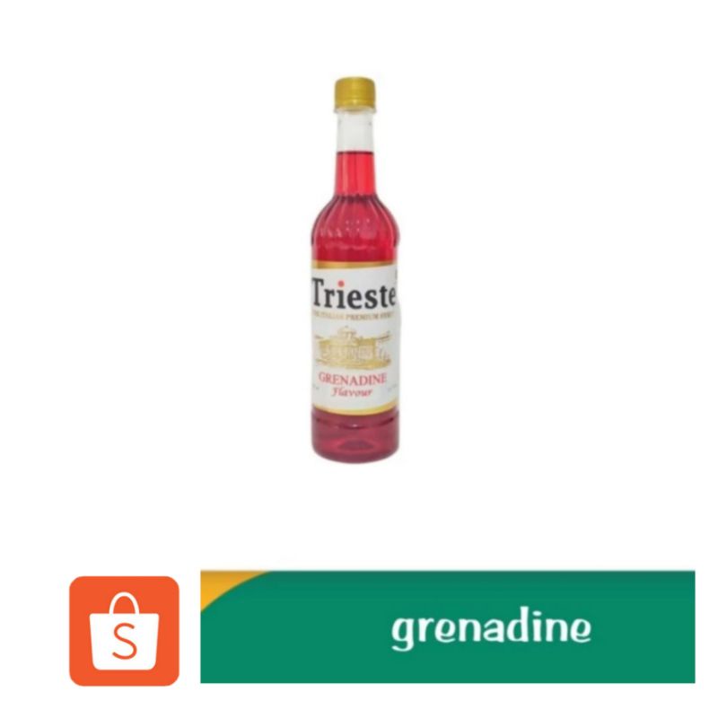 

Trieste syrup grenadine 650ml