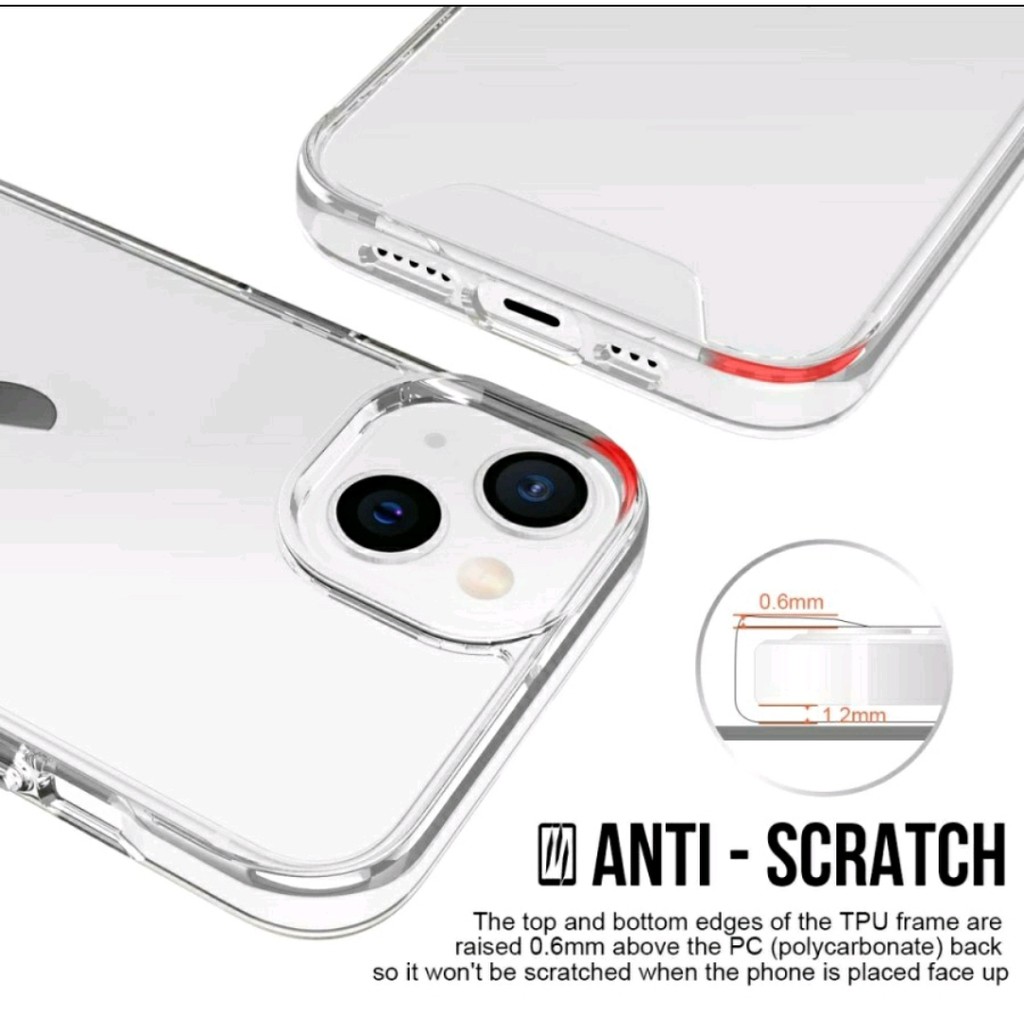 CASE TPU IPHONE 13 6,1 + PELINDUNG KAMERA - TPU IPHONE 13 - BD