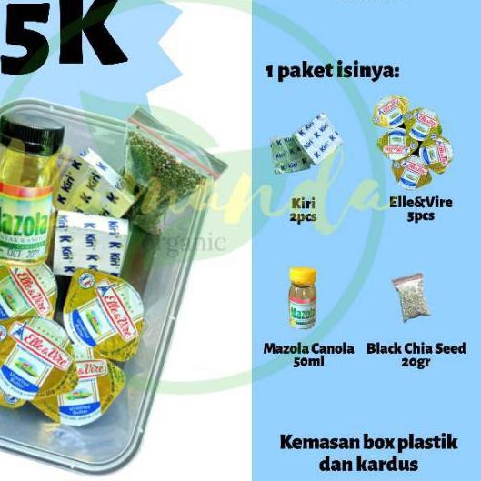 

Terbaik Paket MPASI HEMAT Belcube Kiri Babybel UB Elle & Vire Anchor Casa di Oliva Mazola Canola Oi